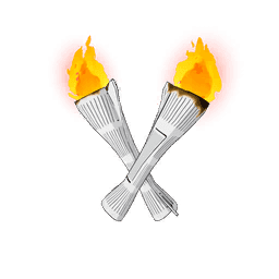 Flaming Newspapers — Rare Pickaxe
