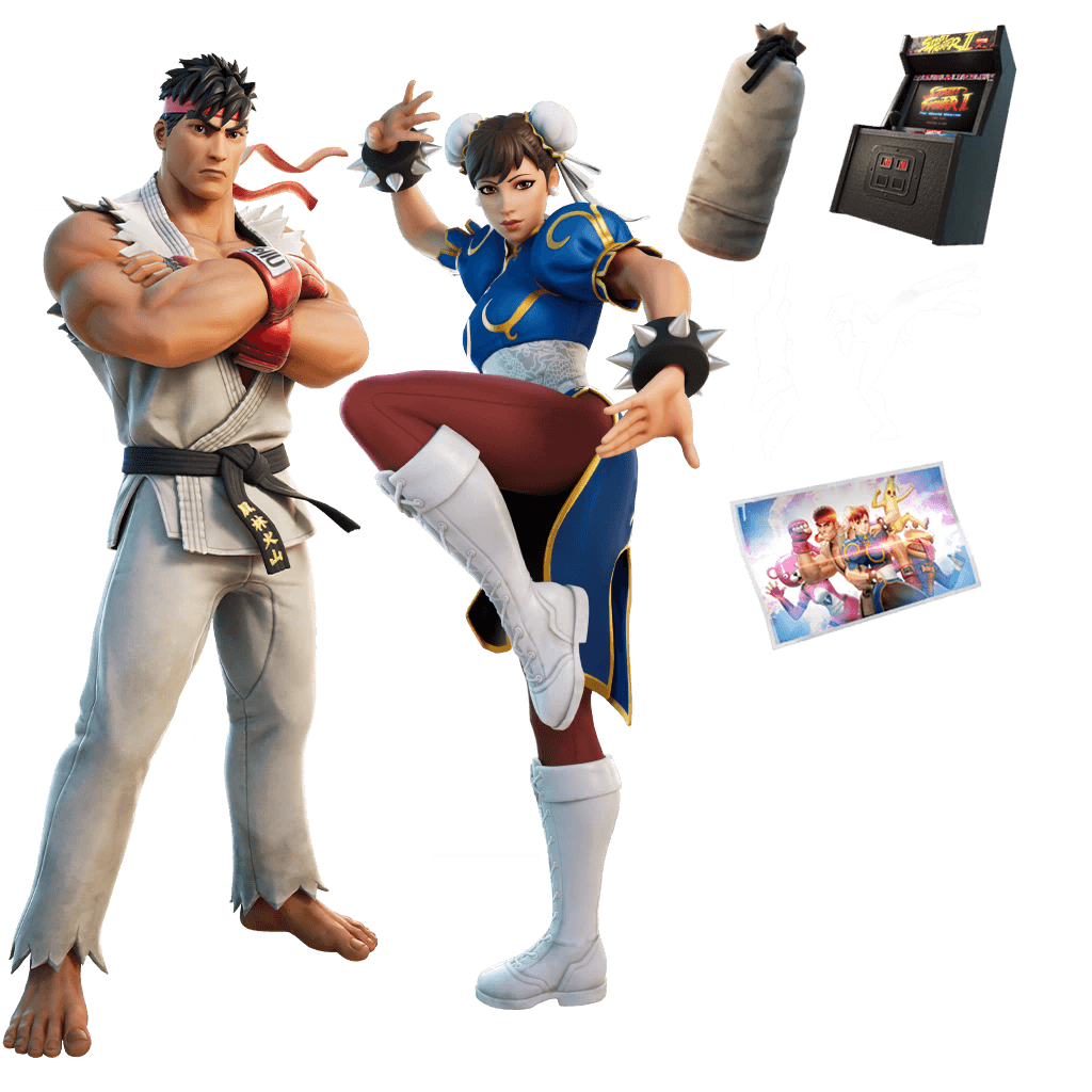 Ryu & Chun-Li Bundle — Epic Bundles