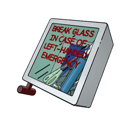 Leftorium Emergency Kit — Rare Back Bling