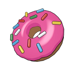 Emergency Donut — Rare Back Bling