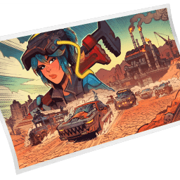 Cobalt Burn Machinist — Uncommon Loading Screen
