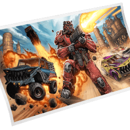 Hot Rod T-60 Power Armor — Epic Loading Screen