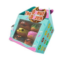 Donut Lockup — Rare Back Bling