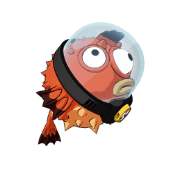 Blinky Fugu Flail — Rare Pickaxe