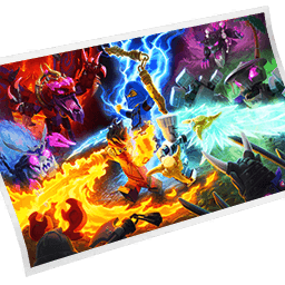 Fire, Lightning, and Ice — Uncommon Loading Screen