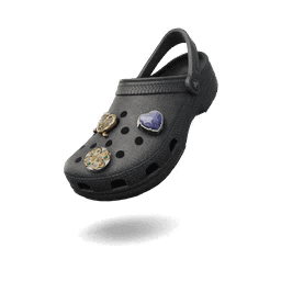 Crocs Classic Glitter Clog 'Black' — Uncommon Kicks