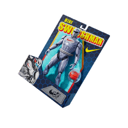 Swooshman Action Figure — Rare Back Bling