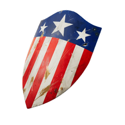 Cap's USO Shield — Rare Back Bling