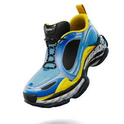 Balenciaga Triple S.2 'Blue/White/Yellow' — Uncommon Kicks