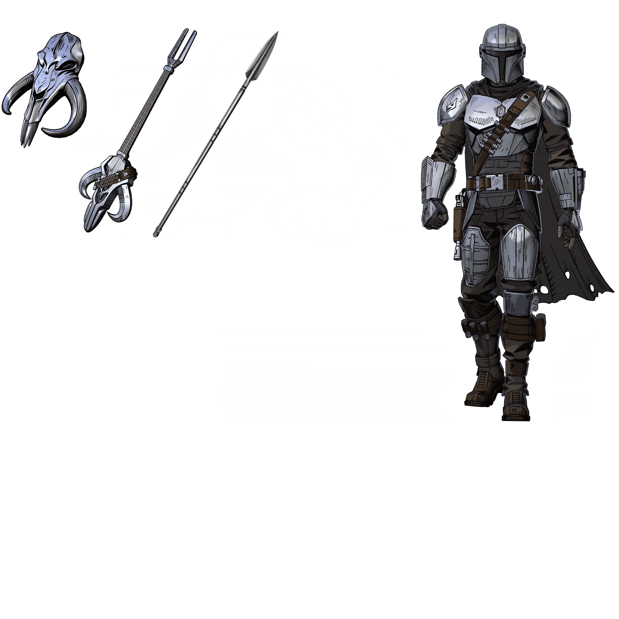 The Mandalorian (Pen & Ink) Bundle — Epic Bundles