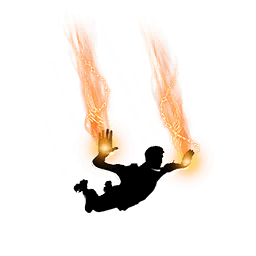Unchained Freefall — Rare Contrail