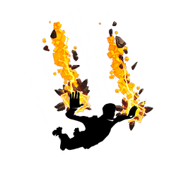 Fallen Cubes — Rare Contrail