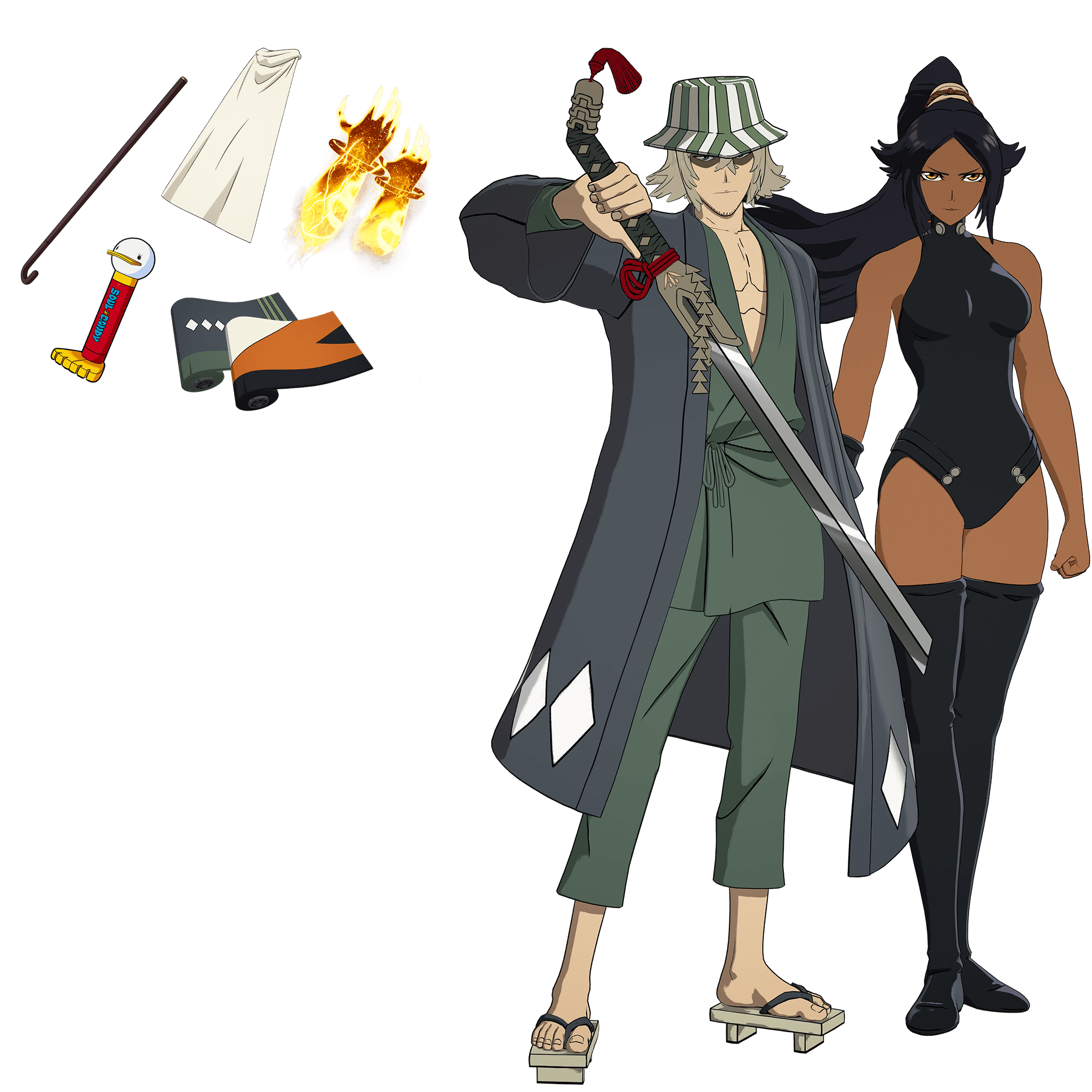 Yoruichi Shihoin & Kisuke Urahara Bundle — Epic Bundles