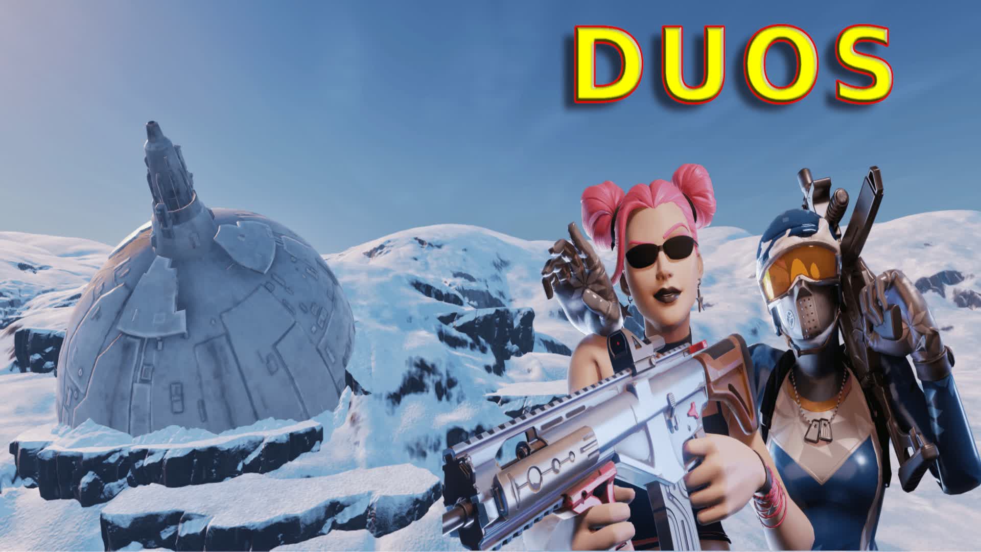 🏆 DUO 👥 Winter ENDGAME — Fortnite Creative map