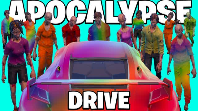 APOCALYPSE DRIVE CITY 🚔 — Fortnite Creative map cover art