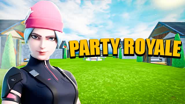 الحفل الملكي فخم PARTY ROYALE — Fortnite Creative map cover art