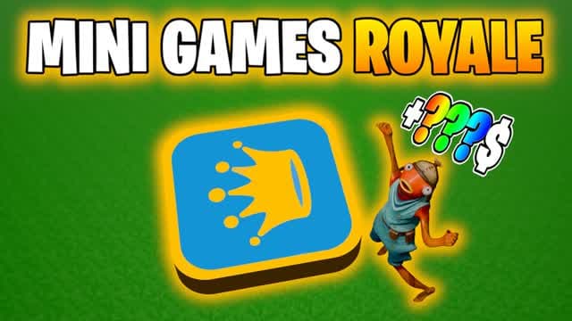MINI GAMES ROYALE 👑 — Fortnite Creative map cover art
