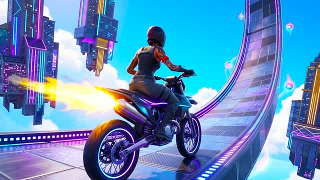 CRAZY RAMP — Fortnite Creative map cover art