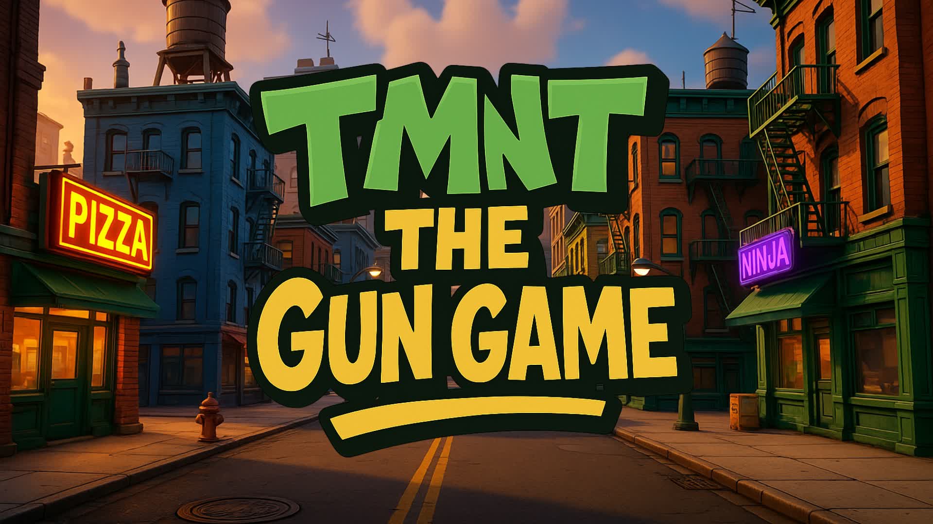 TMNT : The Gun Game — Fortnite Creative map