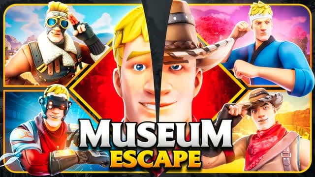 MUSEUM HEIST ESCAPE [ROGUELIKE] — Fortnite Creative map