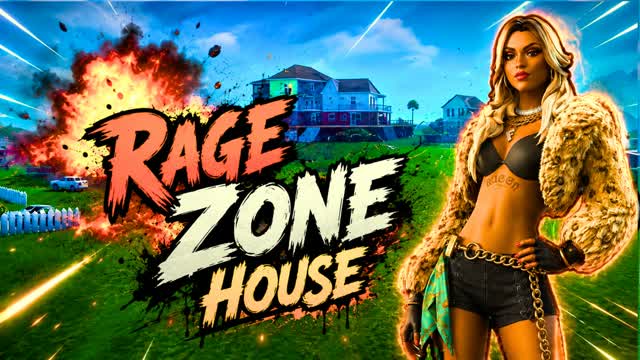 RAGE ZONE HOUSE — Fortnite Creative map