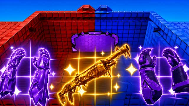 RED VS BLUE🔴🔵checco — Fortnite Creative map cover art