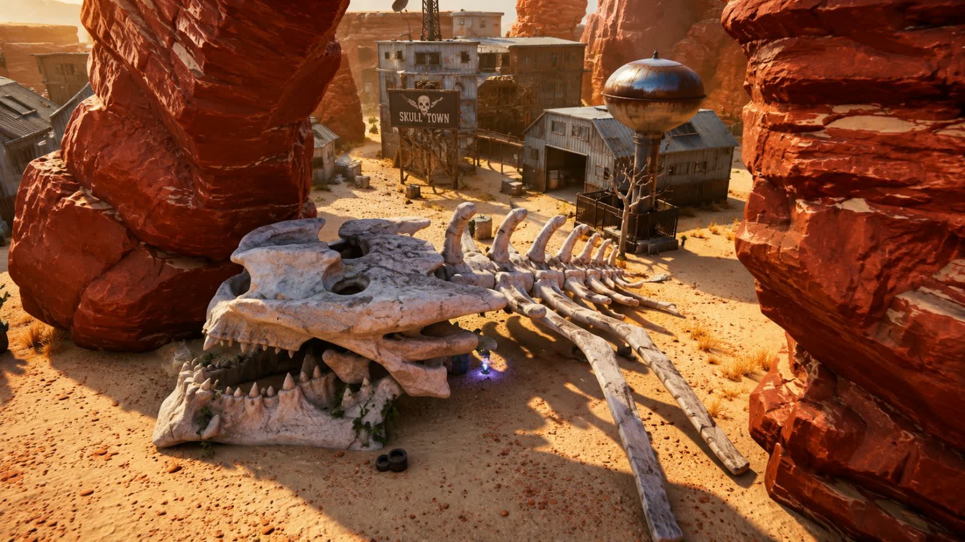 Skull desert — Fortnite Creative map