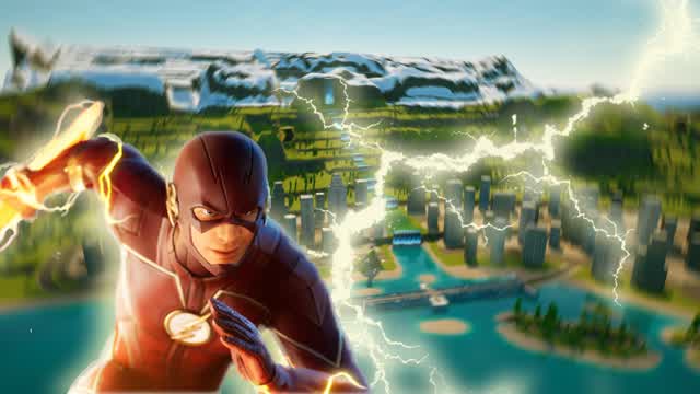 Flash Racing — Fortnite Creative map cover art
