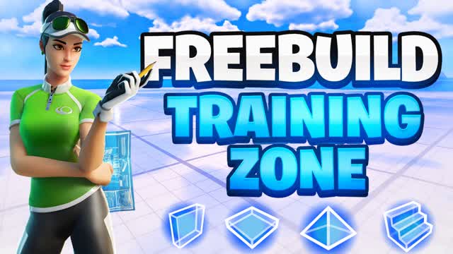 Freebuild Training Zone 🎯 — Fortnite Creative map