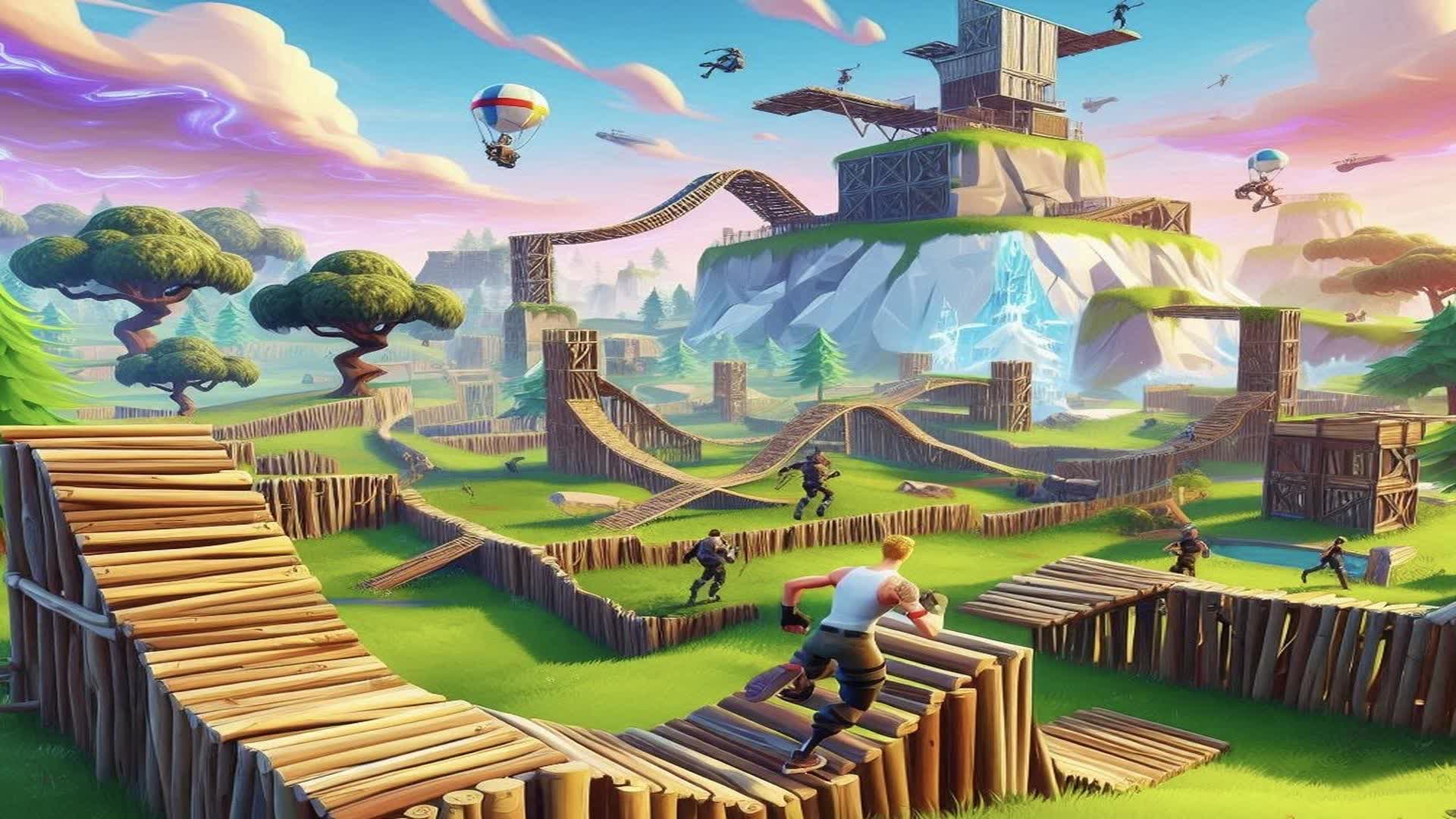Hardest Deathrun Ever — Fortnite Creative map