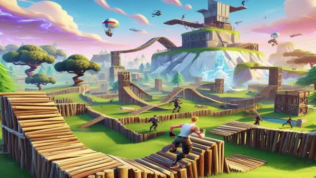 Hardest Deathrun Ever — Fortnite Creative map cover art
