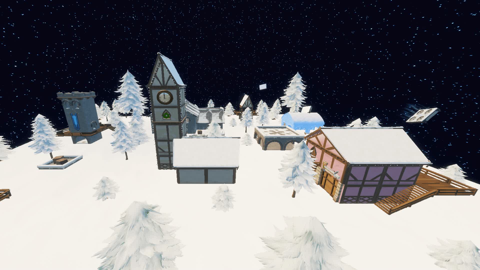 Winter Gun Game — Fortnite Creative map