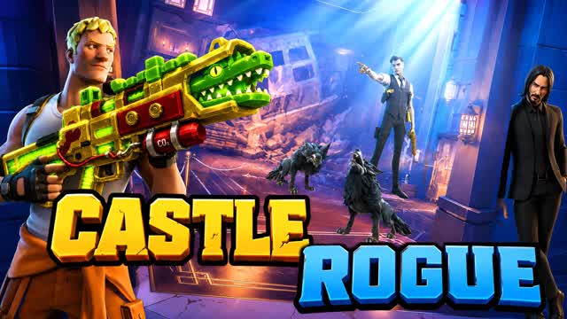 CASTLE ROGUE [ROGUELIKE] — Fortnite Creative map cover art