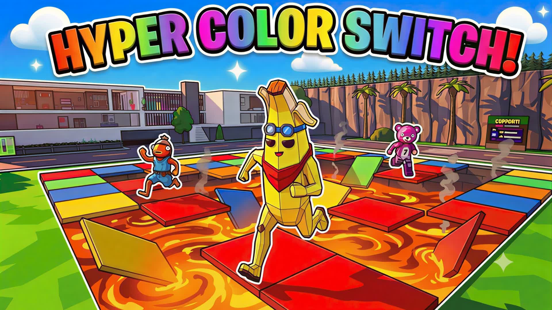 Hyper Color Switch — Fortnite Creative map