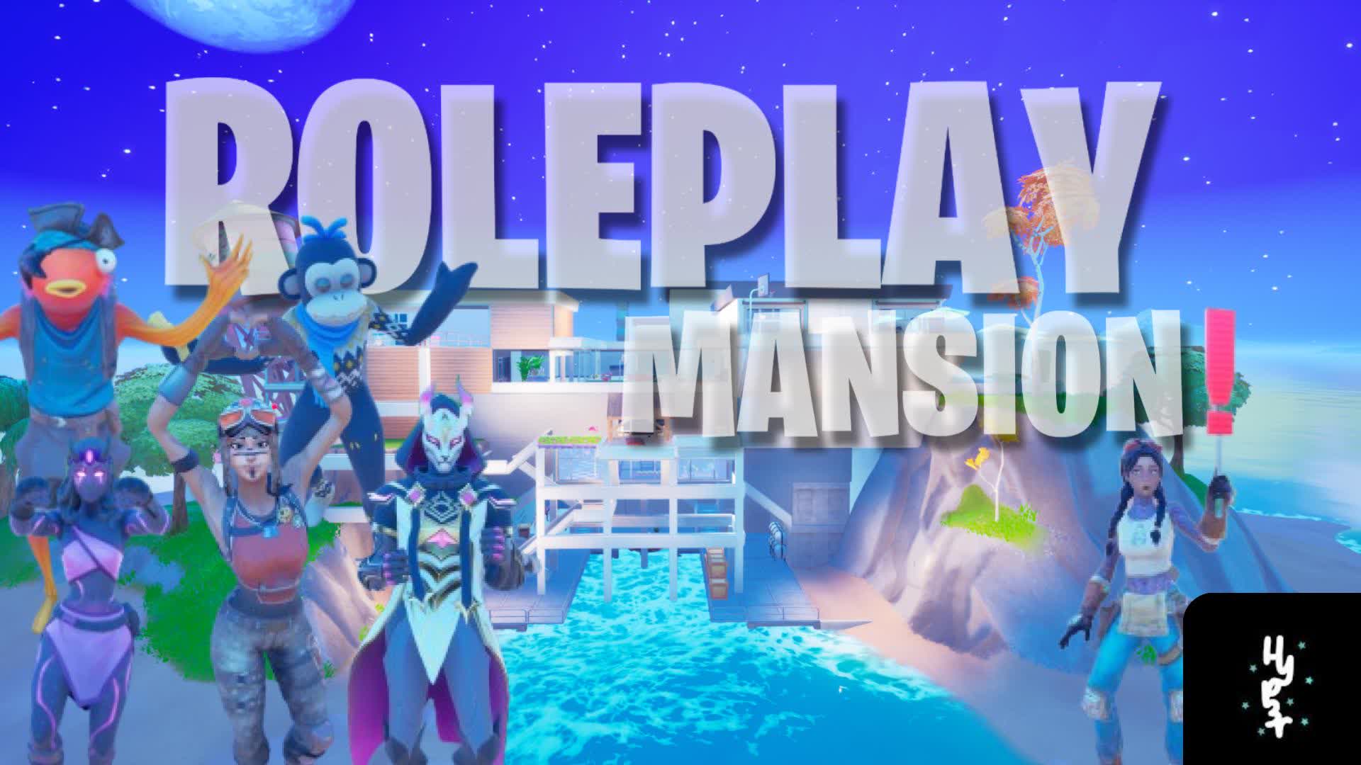 Island Mansion Roleplay! — Fortnite Creative map