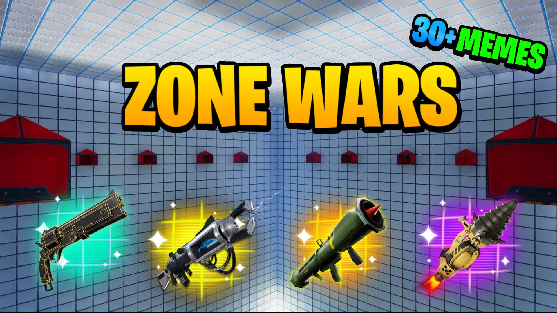 ZONE WARS 🏆🥇 — Fortnite Creative map