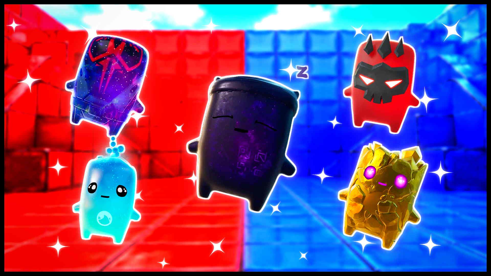 RED VS BLUE RAPID EDGE 🔴🔵 — Fortnite Creative map