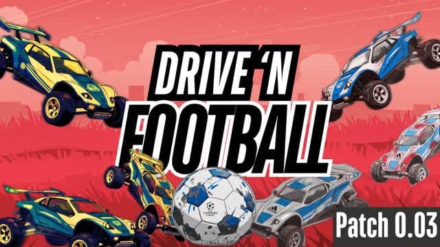 DRIVE 'N FOOTBALL — Fortnite Creative map cover art