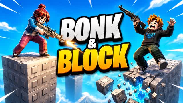 BONK & BLOCK — Fortnite Creative map