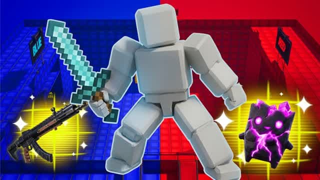 SUPER RED VS BLUE 🔴🔵 UNC 67 — Fortnite Creative map cover art