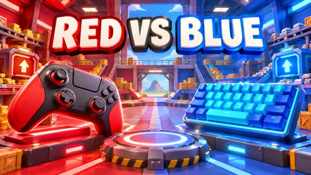 RED VS BLUE: FORBIDDEN LOADOUT 🦈 — Fortnite Creative map