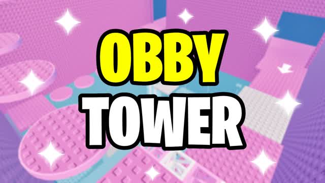 [🦑] OBBY TOWER 🌈 — Fortnite Creative map cover art