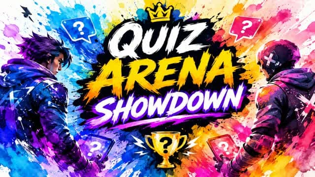 Quiz Arena Showdown — Fortnite Creative map cover art