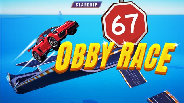67 Obby Race — Fortnite Creative map cover art