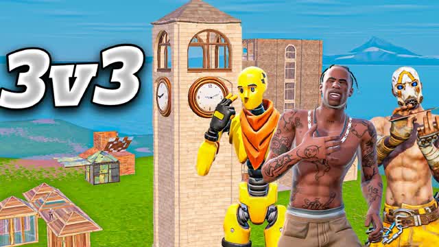 3v3 THE LAST STORM 🌀 - 3DH — Fortnite Creative map