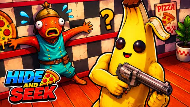 Hide And Seek Pizza Palace 🍕 — Fortnite Creative map