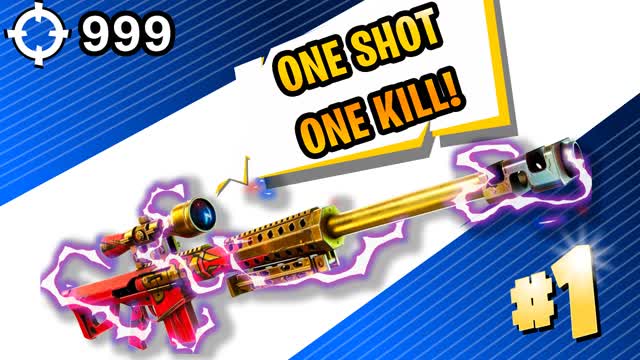 🎯ALL SNIPER 💥 ONE HIT! — Fortnite Creative map cover art