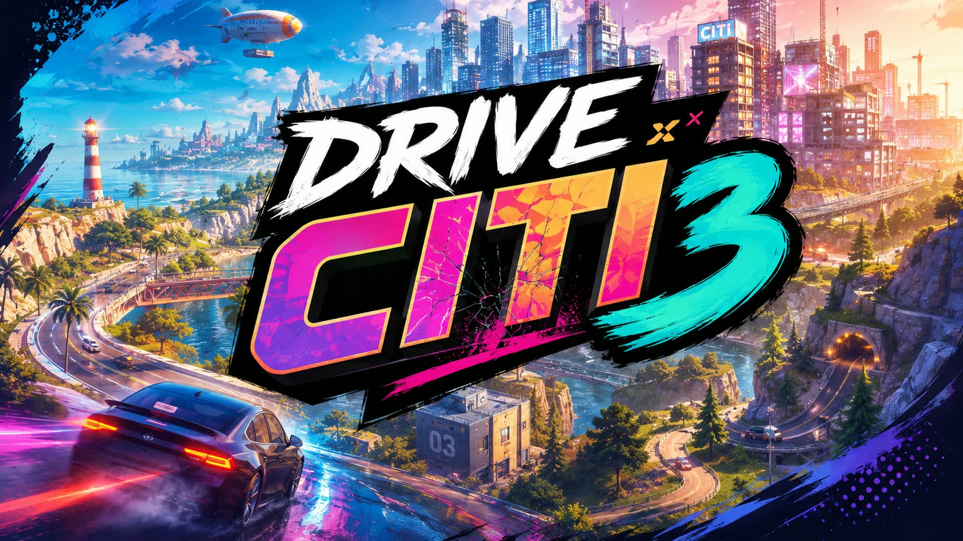DRIVE CITIII3 — Fortnite Creative map