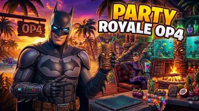 PARTY ROYALE OP4 — Fortnite Creative map cover art