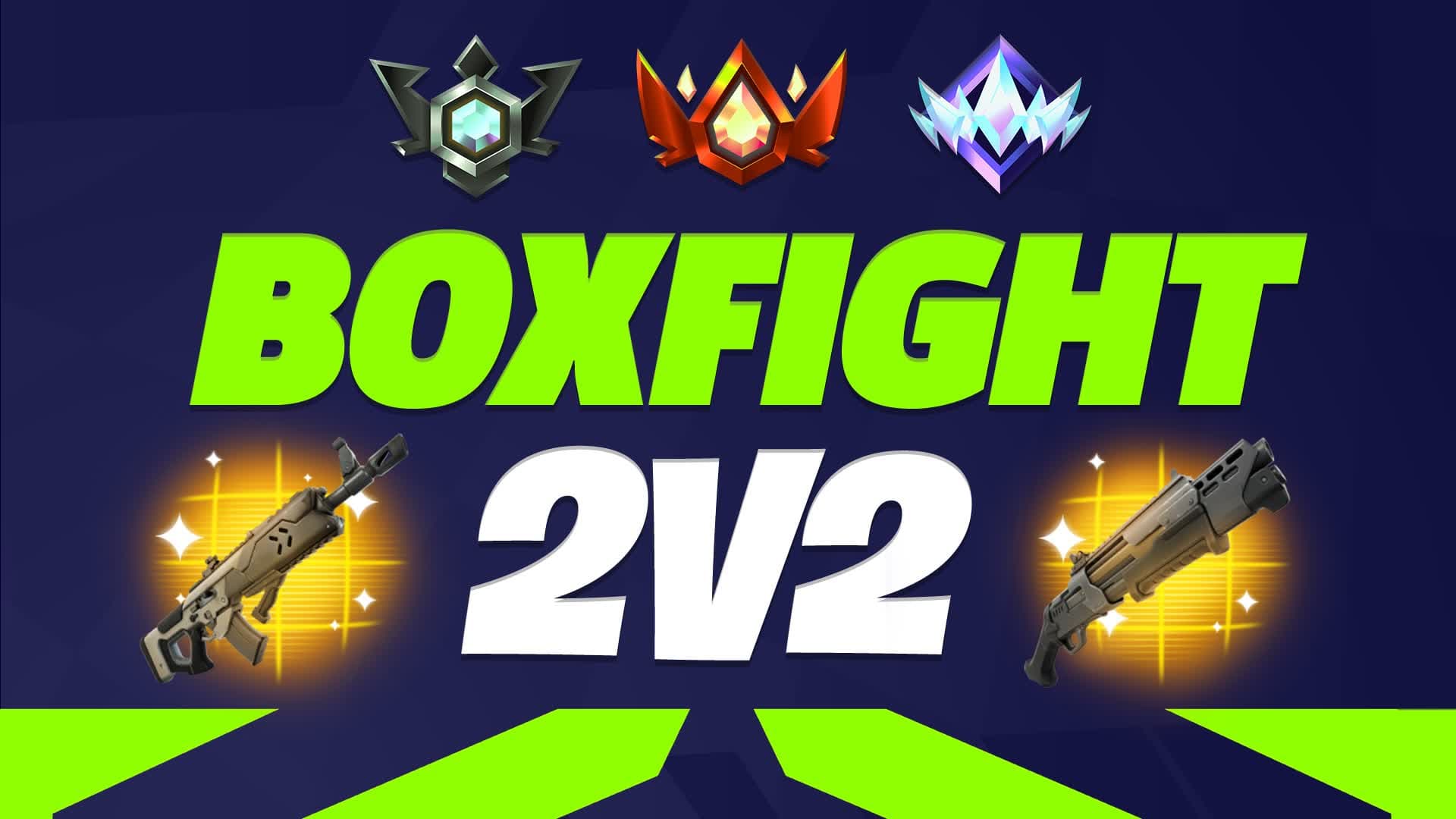 BOXFIGHT 2V2 📦 [RANKED] — Fortnite Creative map